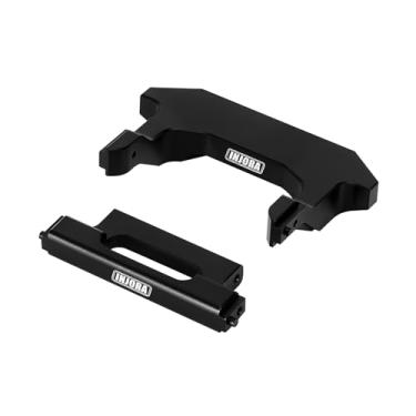 Imagem de INJORA Aluminum IR60 Hard Body Front Bumper & Rear Mount for 1/24 Axial SCX24 Gladiator Power Wagon Upgrade