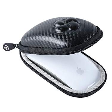 Imagem de Koonice Capa rígida compatível com Apple Magic Mouse (I e II 2ª geração) incluindo mosquetão (preto)