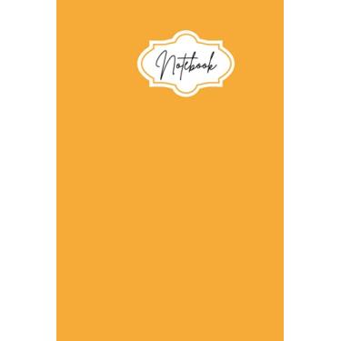 Imagem de Notebook - Orange Color: A4, Lined Notebook, Planner, Diary, Sketchbook, Writing, Gift, Student, Sticker book, Colorful, Fun