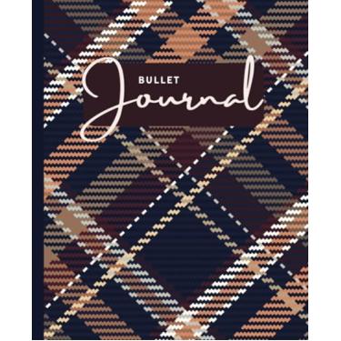 Imagem de Bullet Journal Cute Tartan Stylish Background