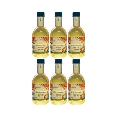 Imagem de Kit com 6 Garrafas de Vinagre de Mel Orgânico de 400mL cada - Almaromi