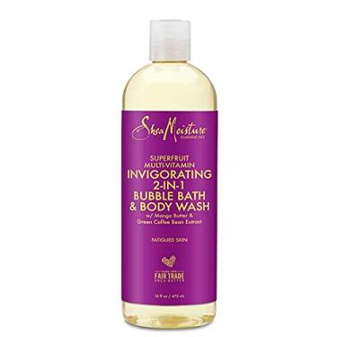 Imagem de Shea Moisture Superfruit complex bubble bath & body wash, 16 Fluid Ounce