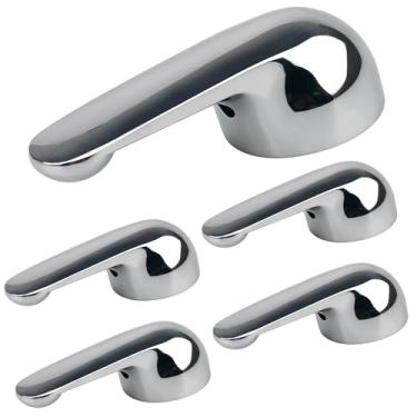 Imagem de Maçaneta de torneira H79 compatível com alavanca de metal única de banheira e chuveiro Delta, substituição de alça de chuveiro para torneira de banheira Delta 1300/1400 Series, peças de reposição de