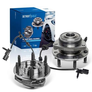 Imagem de Hubs de rolamento da roda dianteira Eixo de Detroit para Chevy Trailblazer