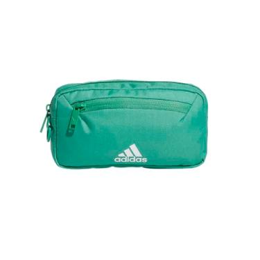 Imagem de adidas Bolsa de cinto Must Have 2.0 com alça ajustável para festivais e viagens, verde, tamanho único, Verde semicorte, One Size, Bolsa de cinto essencial 2.0 com alça ajustável para festivais e