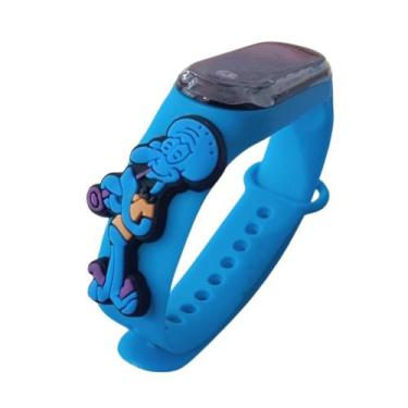 Imagem de Relogio Infantil Digital Data  Hora Bob Esponja e Sua Turma - dc, Azul