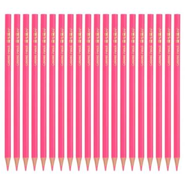 Imagem de PATIKIL Conjunto de lápis de cor rosa, 20 lápis de cor a óleo, lápis de desenho de madeira para artistas, pintura artística