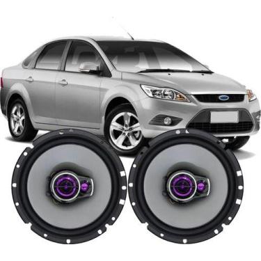 Imagem de Kit Alto Falante Pioneer Dianteira Porta Ford Focus 100w Par, Preto