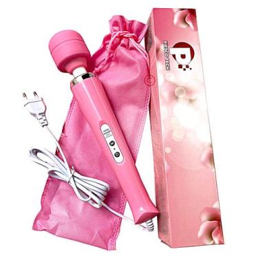 Imagem de Varinha Mágica Massageador Bivolt Rosa 9000 Rpm - MIMA S2