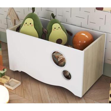 Imagem de Baú Aberto para Organização de Brinquedos ENC005 Linha Encanto Complet