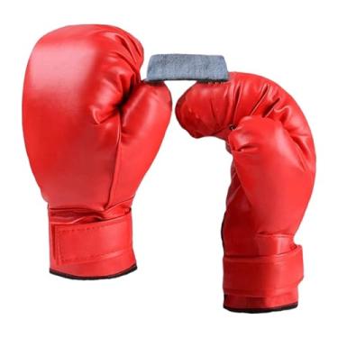 Imagem de menolana Luvas de boxe Sparring luvas de treinamento para boxe luvas de treinamento Equipamento para sanda de kickboxing luta de esportes de karatê lutando, 24cm
