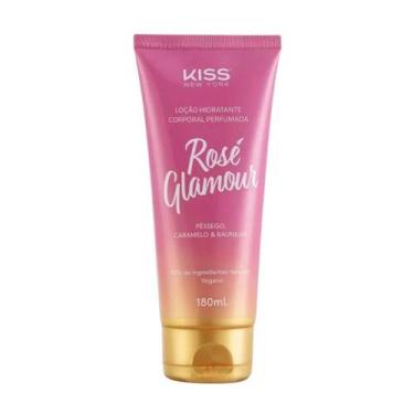 Imagem de Loção Hidratante Corporal Kiss New York Rosé Glamour LCB05B 180ml