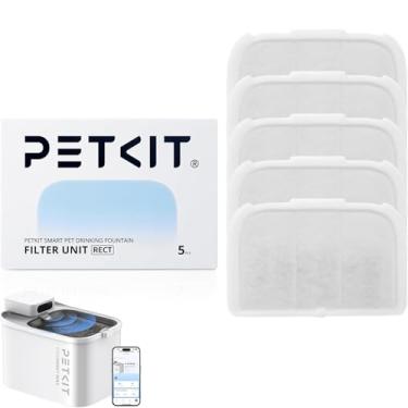 Imagem de Filtro Bebedouro Gato, PET~KIT Unidades de filtro atualizadas 5.0 Fonte Bebedouro Gatos Comedouros, Bebedouros e Acessórios para Gatos