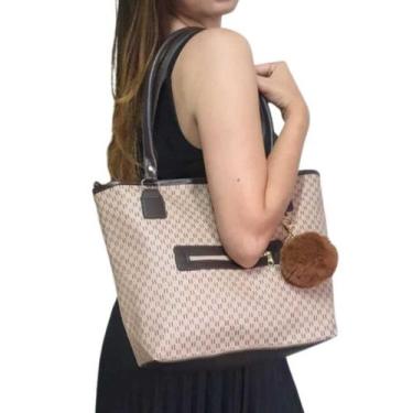 Imagem de Bolsa Feminina Grande De Ombro De Lado para Faculdade Trabalho Passeio