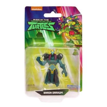 Imagem de Barão Draxum Mini Figura 5 Cm Tartarugas Ninja - Sunny 2046
