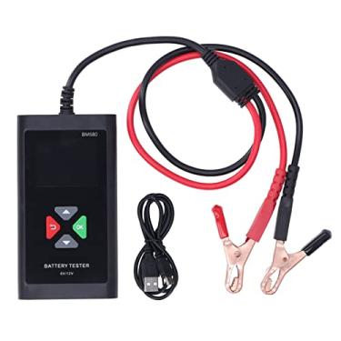 Imagem de Testador de Bateria Portátil Industrial 6V 12V Com Tela Colorida para Automóveis Motocicletas Cortadores de Grama