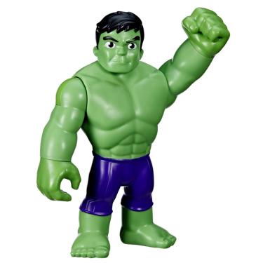 Imagem de Boneco de ação Marvel Supersized Hulk Spidey 23 cm para crianças a partir de 3 anos