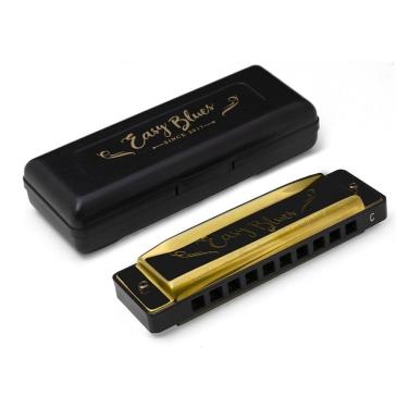 Imagem de Gaita Hering Easy Blues Gold 4020-C