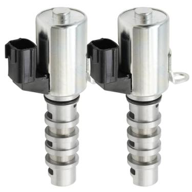 Imagem de LIDSCURA 2 peças 918-195 solenoide de temporização de válvula variável do motor esquerdo direito (VVT), substituição para Infiniti JX35 QX60 2013-2016, substituição para Altima Maxima 2007-2015