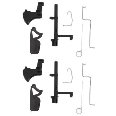 Imagem de Acepto de gatilho de gatilho do acelerador kit de mola de gatilho do eixo de haste Smooth Instalação fácil para MS170 MS180 Material de ferro ABS ABS 2 conjuntos