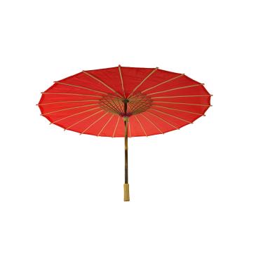 Imagem de Guarda-sol tipo papel de 81 cm - para casamentos, chás de panela e sessões de fotos (vermelho)