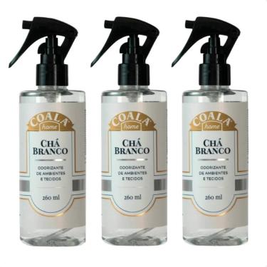 Imagem de Kit 3 Odorizante de Ambiente e Tecidos Chá Branco 260ml Home Spray