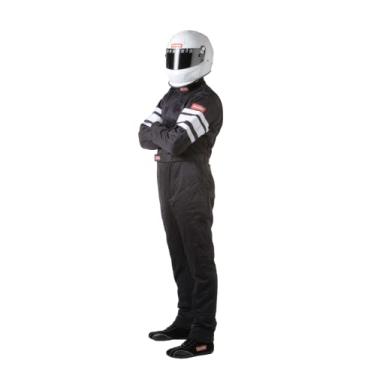 Imagem de RaceQuip Racing Driver Fire Suit One Piece Multi Layer SFI 3.2A/5 Preto Médio 120003