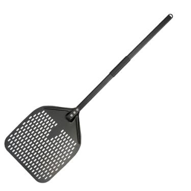 Imagem de FytStycale Tábua de pizza de pizza de de pizza fácil de usar pizza prática de pizza para queijo ovo omelete buffet de frutas, Alça Preta