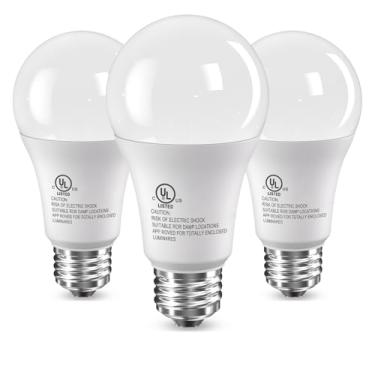 Imagem de TJOY Lâmpadas Led, Equivalente A 100 Watts A19, Lâmpadas Led De Luz Do Dia De 5000K, Lâmpadas De Luz Branca Brilhante De 15 W, Lâmpada De Economia De Energia Com Base Padrão E26, Lâmpada De 1500 Lú