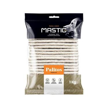 Imagem de Palito Rígido Natural Mastig 6mm - 1 kg