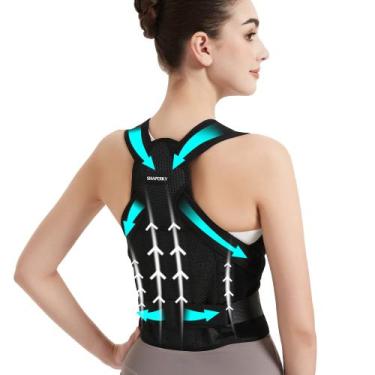 Imagem de Corretor de postura SHAPERKY Back Brace Full Support Black M/L