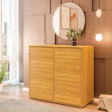 Imagem de Cômoda Dieci  10 Gavetas  MDP 15 mm  Corrediça Telescópica + Fecho Toq