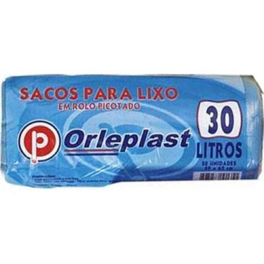 Imagem de Saco de Lixo Orleplast Rolo 30l C/50 - Aaz