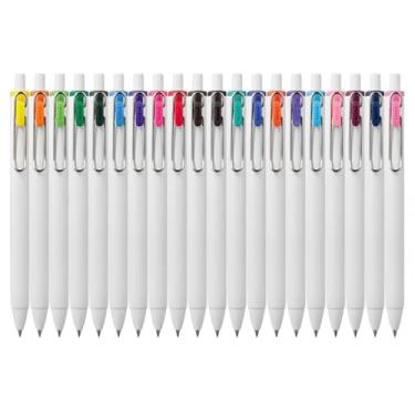 Imagem de Caneta esferográfica Mitsubishi Pencil com tinta gel, Uni-Ball One, 0,38 mm, conjunto de 20 cores