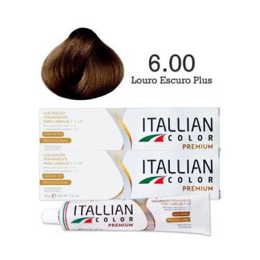 Imagem de 2 Unidades Coloração Itallian Color 6.00 Louro Escuro Plus - Itallian 