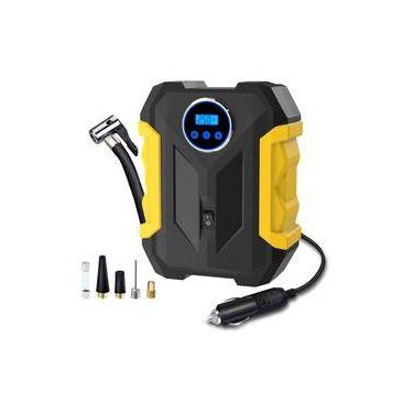 Imagem de Compressor de ar digital para bomba de ar de carro portátil inflador d