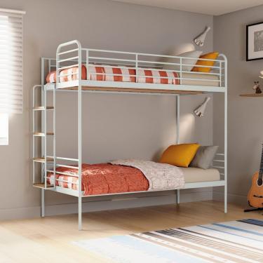 Imagem de Beliche Infantil/Juvenil Teko Casatema Branco Fosco / Álamo