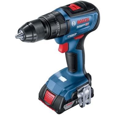 Imagem de Parafusadeira e Furadeira Bosch GSB 18V-50 Brushless com Maleta Carreg