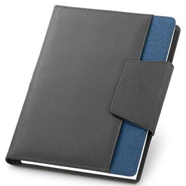 Imagem de Caderno Executivo com Fecho Magnético 21x15cm TopGet (Azul Mesclado)