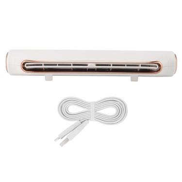 Imagem de Ventilador de monitor de computador de Vomeko, clipe no ventilador de computador, 3 engrenagens de velocidade ajustam (Branco)