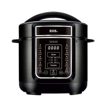 Imagem de Panela de Pressão Elétrica 3 Litros Eos Multicooker Digital Inox Preto Epp30dp 220v