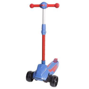 Imagem de Patinete Infantil Scooter 3 Rodas Dobrável com LED e Som - Tesla Store