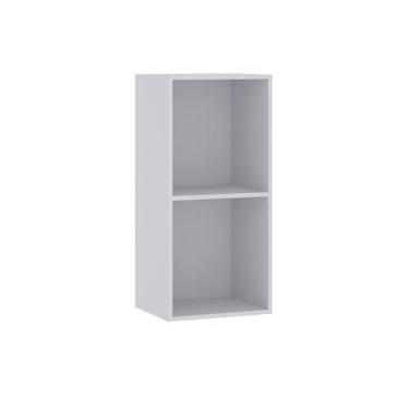 Imagem de Nicho Vertical 40cm Classic Luciane Móveis, Cinza Cristal