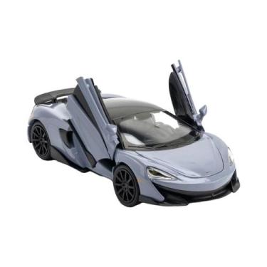 Imagem de Carro Esportivo De Liga Metálica MCLen 600LT Em Escala 1/32 Com Som, L