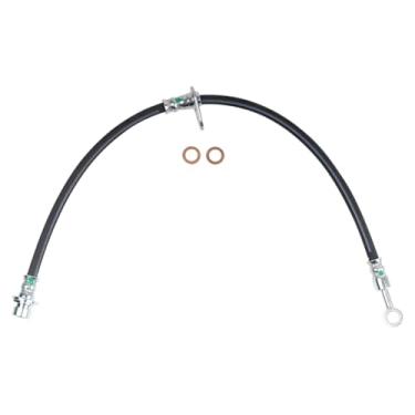 Imagem de TRQ Mangueira de freio dianteira direita do lado do passageiro compatível com Honda Fit 2015-2020