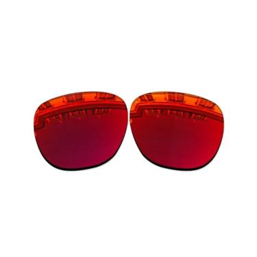 Imagem de Vonxyz Lentes de reposição para óculos de sol Ray-Ban Wayfarer RB4105 50 mm - Ruby MirrorCoat polarizado