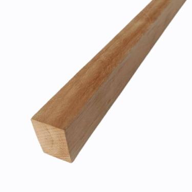 Imagem de Kit 15 Unidades Ripa de Madeira Aparelhada 3,0x5,0x200cm Jardim e Varanda Rosa