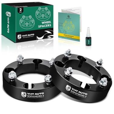 Imagem de YHTAUTO Espaçadores de roda de 4 x 137 mm de 3,8 cm para Bombardier, Can-Am, Kawasaki, Suzuki Models, Outlander, Commander, Renegade, Bayou, Prairie, Tire Spacers c/ parafusos M10x1,25, furo central