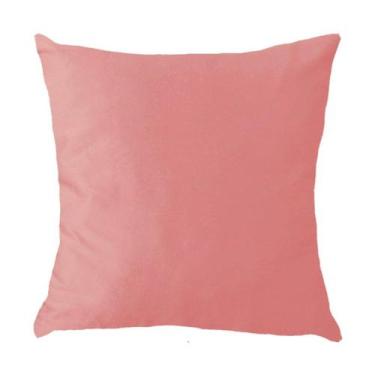 Imagem de Capa para Almofada em Veludo Liso Quadrada 60x60 com Enchimento Várias