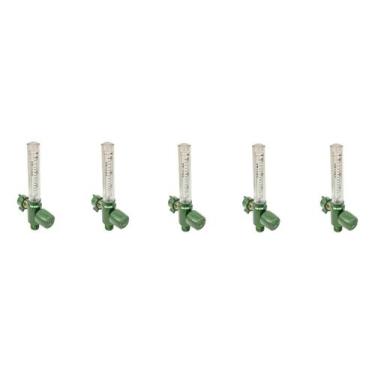 Imagem de Fluxometro Eco Anodizado Verde Para Rede De Oxigenio - 5 Und - G-Tech